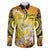Polynesia Easter Day Family Matching Puletasi and Hawaiian Shirt He Is Risen Lilium Longiflorum Polynesian Pattern