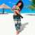 Turquoise Traditional Cloak Aotearoa Sarong Maori Paua Shell Korowai Pattern