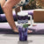 Purple Traditional Cloak Aotearoa Tumbler With Handle Maori Paua Shell Korowai Pattern