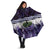 Purple Traditional Cloak Aotearoa Umbrella Maori Paua Shell Korowai Pattern - Polynesian Pride