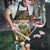 Yellow Traditional Cloak Aotearoa Apron Maori Paua Shell Korowai Pattern - Polynesian Pride