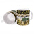 Yellow Traditional Cloak Aotearoa Ceramic Mug Maori Paua Shell Korowai Pattern - Polynesian Pride