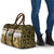 Yellow Traditional Cloak Aotearoa Travel Bag Maori Paua Shell Korowai Pattern - Polynesian Pride
