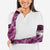 Pink Traditional Cloak Aotearoa Arm Sleeves Maori Paua Shell Korowai Pattern - Polynesian Pride