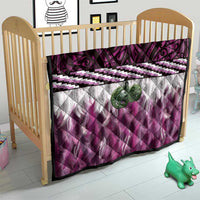 Pink Traditional Cloak Aotearoa Quilt Maori Paua Shell Korowai Pattern