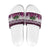 Pink Traditional Cloak Aotearoa Slide Sandals Maori Paua Shell Korowai Pattern - Polynesian Pride