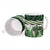 Green Traditional Cloak Aotearoa Ceramic Mug Maori Paua Shell Korowai Pattern - Polynesian Pride