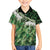 Green Traditional Cloak Aotearoa Family Matching Tank Maxi Dress and Hawaiian Shirt Maori Paua Shell Korowai Pattern