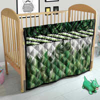 Green Traditional Cloak Aotearoa Quilt Maori Paua Shell Korowai Pattern