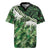 Green Traditional Cloak Aotearoa Rugby Jersey Maori Paua Shell Korowai Pattern