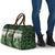 Green Traditional Cloak Aotearoa Travel Bag Maori Paua Shell Korowai Pattern - Polynesian Pride