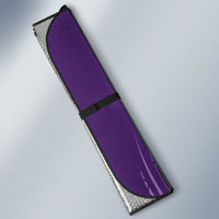 Polynesia Lupus Awareness Month Auto Sun Shade Warrior Purple Ribbon Polynesian Butterflies