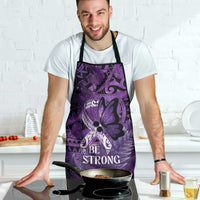 Lupus Awareness Month New Zealand Apron Be Strong Warrior Maori Silver Fern