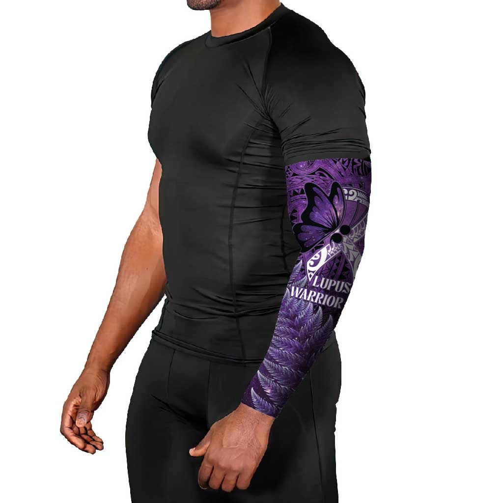Lupus Awareness Month New Zealand Arm Sleeves Be Strong Warrior Maori Silver Fern