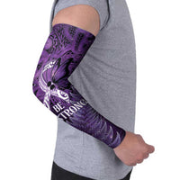 Lupus Awareness Month New Zealand Arm Sleeves Be Strong Warrior Maori Silver Fern