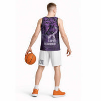 Lupus Awareness Month New Zealand Basketball Jersey Be Strong Warrior Maori Silver Fern