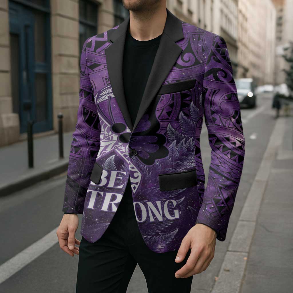 Lupus Awareness Month New Zealand Blazer Be Strong Warrior Maori Silver Fern