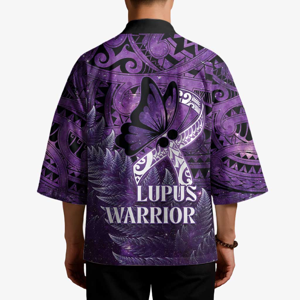 Lupus Awareness Month New Zealand Kimono Be Strong Warrior Maori Silver Fern
