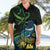 New Zealand Tui Bird Hawaiian Shirt Aotearoa Maori With Kowhai Flowers