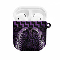 Purple Matariki New Zealand AirPods Case Maori Poutama Galaxy Vibes - Polynesian Pride