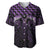 Purple Matariki New Zealand Baseball Jersey Maori Poutama Galaxy Vibes