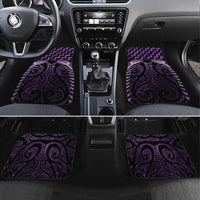 Purple Matariki New Zealand Car Mats Maori Poutama Galaxy Vibes