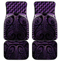 Purple Matariki New Zealand Car Mats Maori Poutama Galaxy Vibes