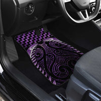 Purple Matariki New Zealand Car Mats Maori Poutama Galaxy Vibes