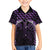 Purple Matariki New Zealand Kid Hawaiian Shirt Maori Poutama Galaxy Vibes