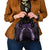 Purple Matariki New Zealand Shoulder Handbag Maori Poutama Galaxy Vibes