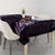 Purple Matariki New Zealand Tablecloth Maori Poutama Galaxy Vibes