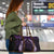 Purple Matariki New Zealand Travel Bag Maori Poutama Galaxy Vibes - Polynesian Pride