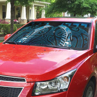 Blue Matariki New Zealand Auto Sun Shade Maori Poutama Galaxy Vibes - Polynesian Pride
