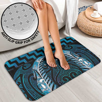 Blue Matariki New Zealand Bathroom Set Maori Poutama Galaxy Vibes - Polynesian Pride