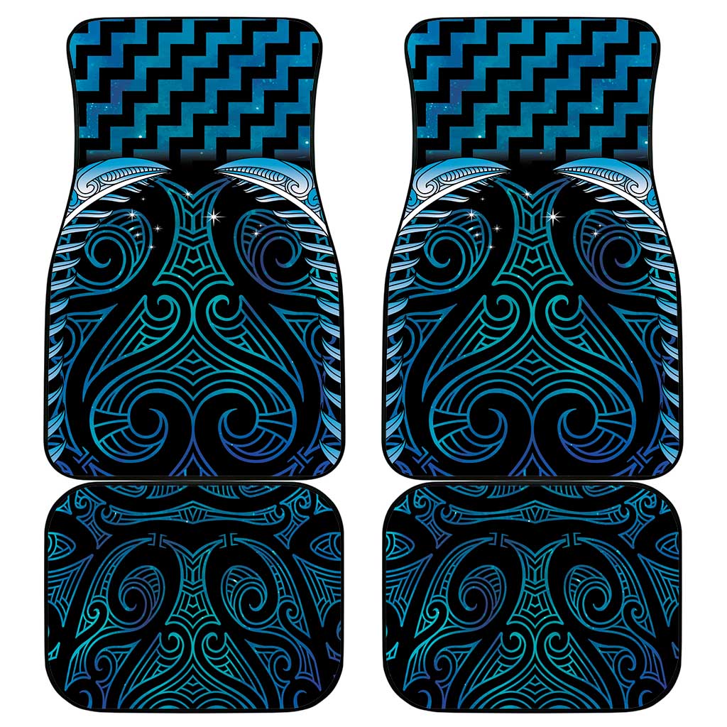 Blue Matariki New Zealand Car Mats Maori Poutama Galaxy Vibes