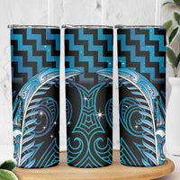 Blue Matariki New Zealand Skinny Tumbler Maori Poutama Galaxy Vibes