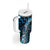 Blue Matariki New Zealand Tumbler With Handle Maori Poutama Galaxy Vibes