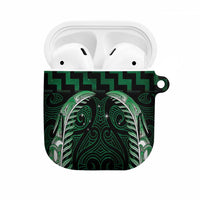 Green Matariki New Zealand AirPods Case Maori Poutama Galaxy Vibes - Polynesian Pride