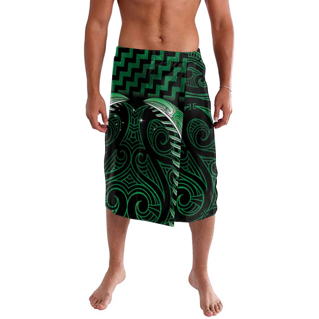 Green Matariki New Zealand Lavalava Maori Poutama Galaxy Vibes