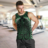 Green Matariki New Zealand Men Tank Top Maori Poutama Galaxy Vibes