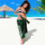 Green Matariki New Zealand Sarong Maori Poutama Galaxy Vibes