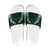 Green Matariki New Zealand Slide Sandals Maori Poutama Galaxy Vibes - Polynesian Pride