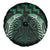 Green Matariki New Zealand Spare Tire Cover Maori Poutama Galaxy Vibes