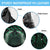 Green Matariki New Zealand Spare Tire Cover Maori Poutama Galaxy Vibes