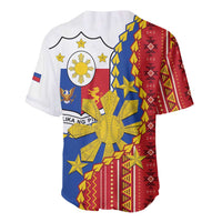 Philippines Independence Day Baseball Jersey Pilipinas Sun Stars Igorot Pattern