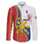 Philippines Independence Day Family Matching Mermaid Dress and Hawaiian Shirt Pilipinas Sun Stars Igorot Pattern