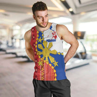 Philippines Independence Day Men Tank Top Pilipinas Sun Stars Igorot Pattern