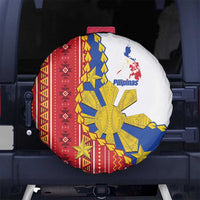 Philippines Independence Day Spare Tire Cover Pilipinas Sun Stars Igorot Pattern