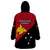 Papua New Guinea Football Wearable Blanket Hoodie Go PNG Polynesian Pattern Sporty Style LT14 - Polynesian Pride