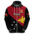Custom Papua New Guinea Football Hoodie Go PNG Polynesian Pattern Sporty Style LT14 - Polynesian Pride